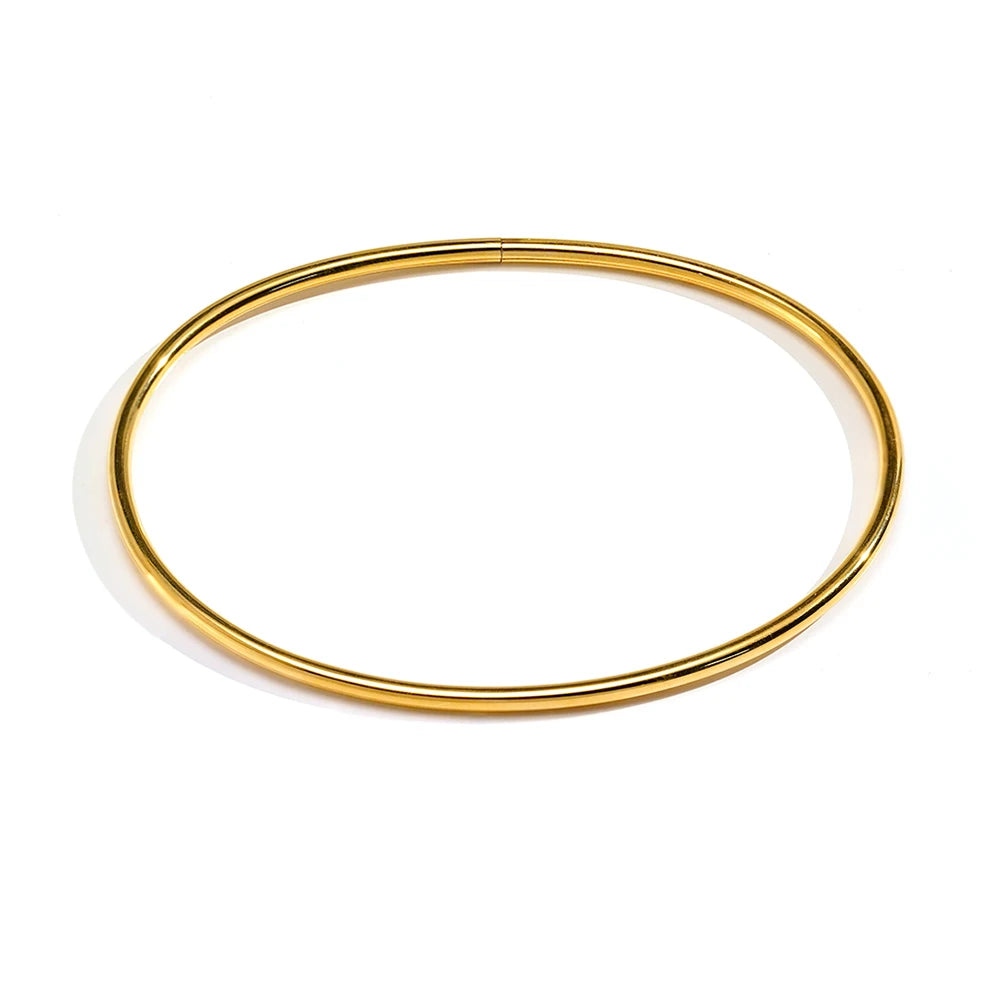 Tobillera Doble Banda Dorada Minimalista - Emeraldia Jewelry · Operado por R. E. dos Santos LTDA · CNPJ: 45.450.979/0001-38