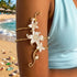 Brazalete de Brazo Abierto Floral Boho - Emeraldia Jewelry · Operado por R. E. dos Santos LTDA · CNPJ: 45.450.979/0001-38