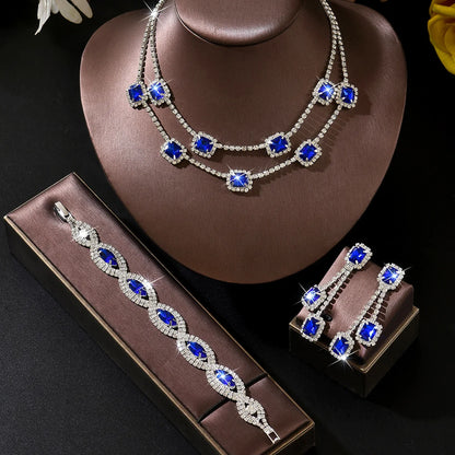 Conjunto de Joyería Nupcial de Esmeralda y Estrás - Emeraldia Jewelry · Operado por R. E. dos Santos LTDA · CNPJ: 45.450.979/0001-38