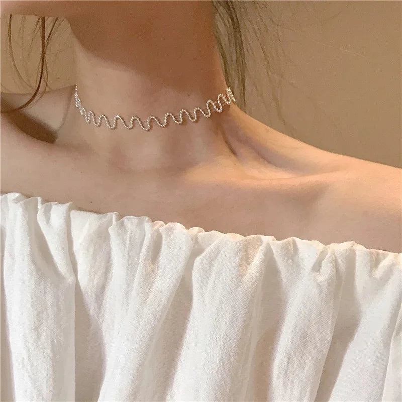 Multi-Layer Emerald Green Pearl Necklace