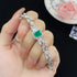 Conjunto Exclusivo de Joyería de 4 Piezas con Circones Corte Esmeralda - Emeraldia Jewelry · Operado por R. E. dos Santos LTDA · CNPJ: 45.450.979/0001-38