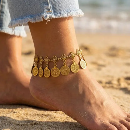 Tobillera Multicapa Estrella de Mar Verano Boho - Emeraldia Jewelry · Operado por R. E. dos Santos LTDA · CNPJ: 45.450.979/0001-38