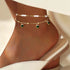 Tobillera Multicapa Corazón Esmeralda y Cristales - Emeraldia Jewelry · Operado por R. E. dos Santos LTDA · CNPJ: 45.450.979/0001-38
